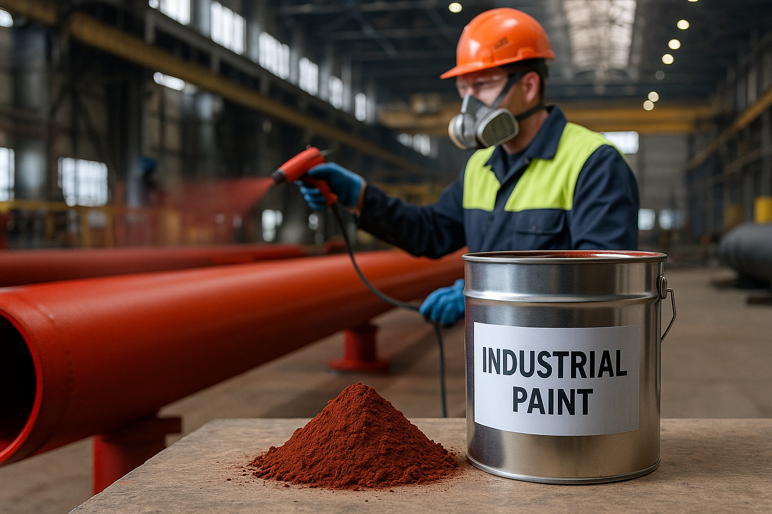 رنگ صنعتی - Industrial paint